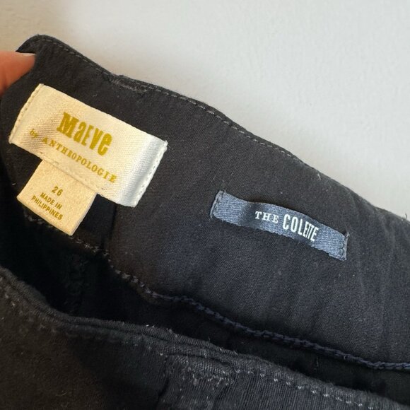 maeve colette pants 26 Black Anthropologie - Picture 5 of 5
